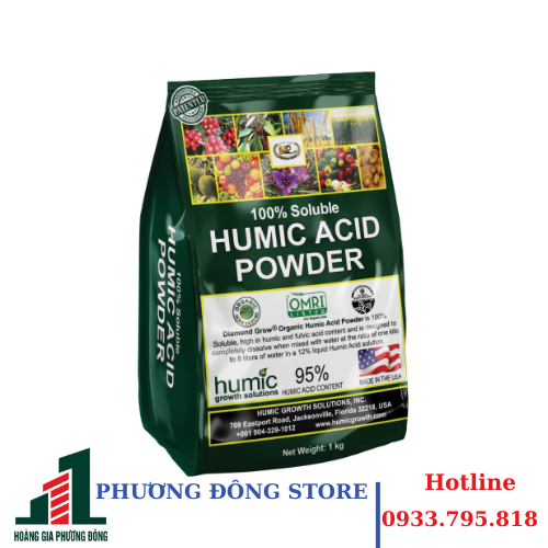 Phân Humic Acid Powder 95% 